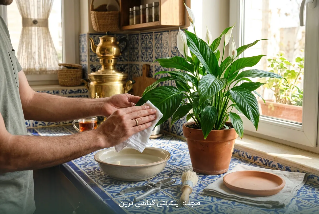 برنامه ساده مراقبت پیشگیرانه از گیاهان آپارتمانی