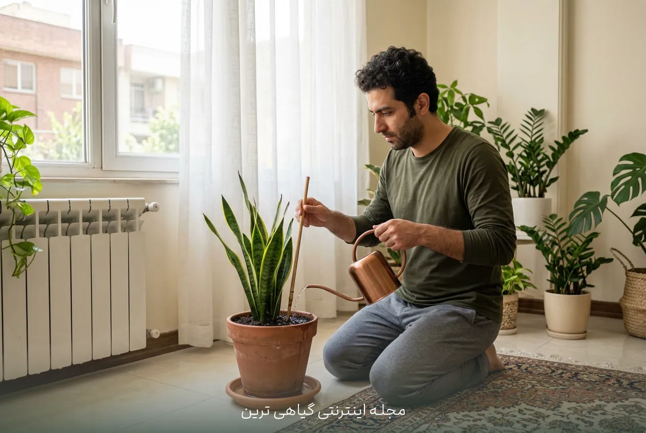 خاک و گلدان مناسب سانسوریا