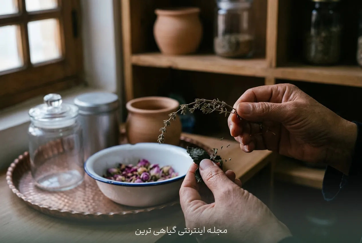 چک‌لیست نهایی نگهداری گیاهان دارویی خشک‌شده در ظرف دربسته