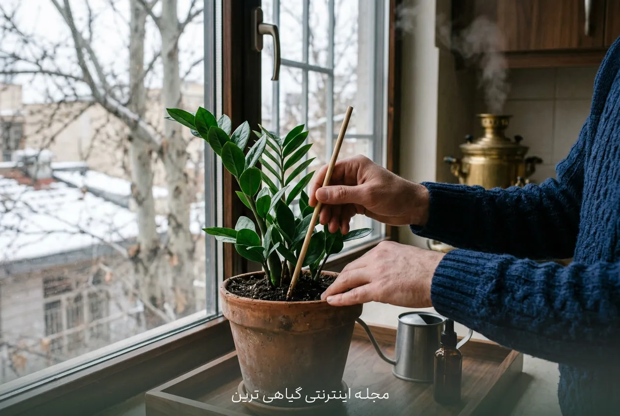 برنامه نگهداری فصلی برای گیاهان کم‌نور