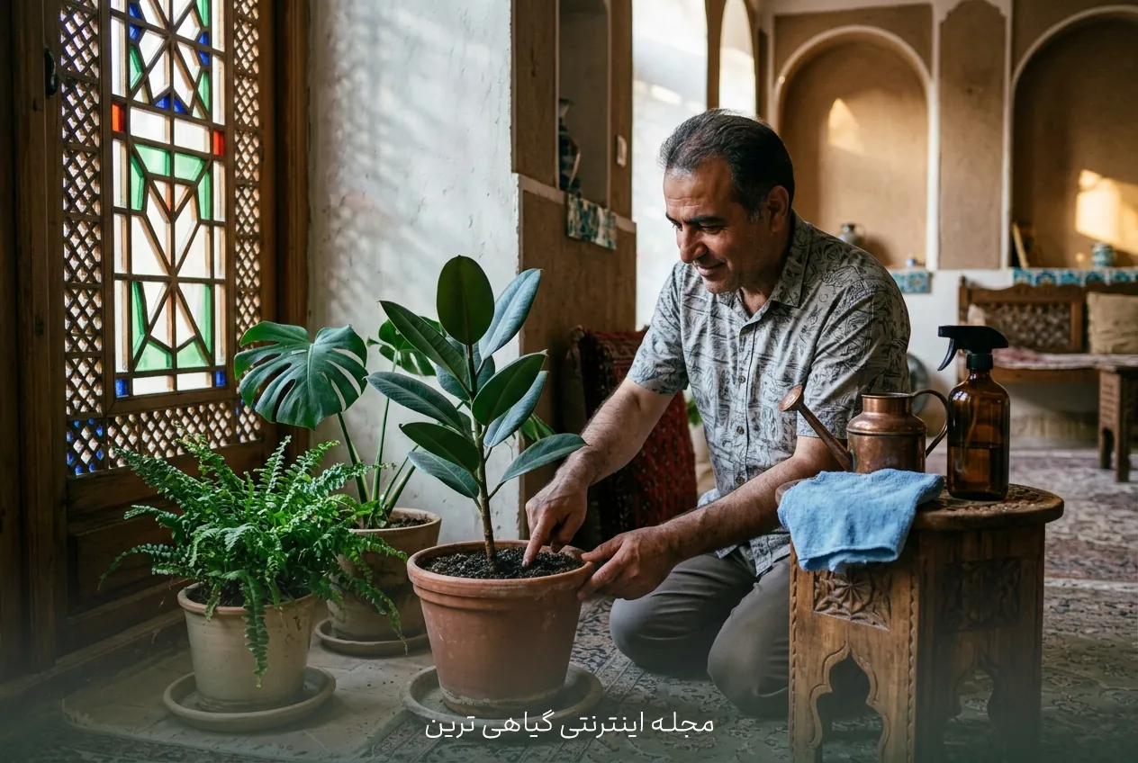 روش‌های پیشگیری از زرد شدن برگ گیاهان آپارتمانی