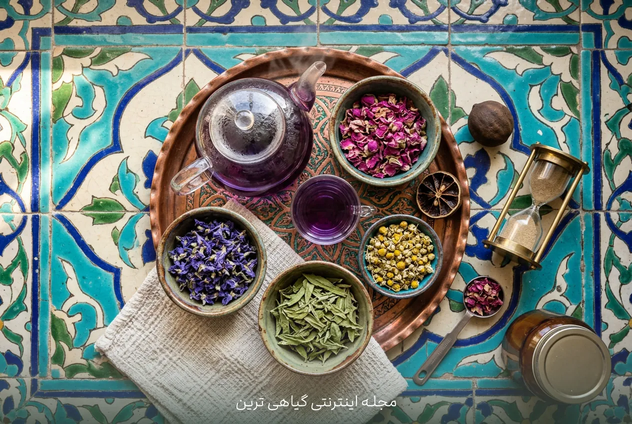 گل گاوزبان و نقش ترکیبات آن در ایجاد آرامش اعصاب