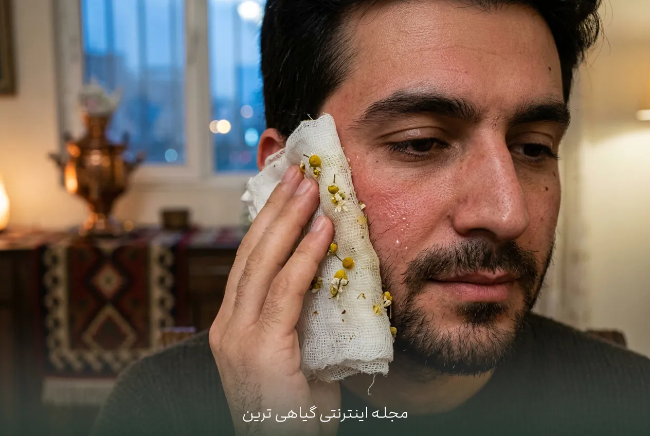 خواص دمنوش و عرق بابونه برای پوست صورت