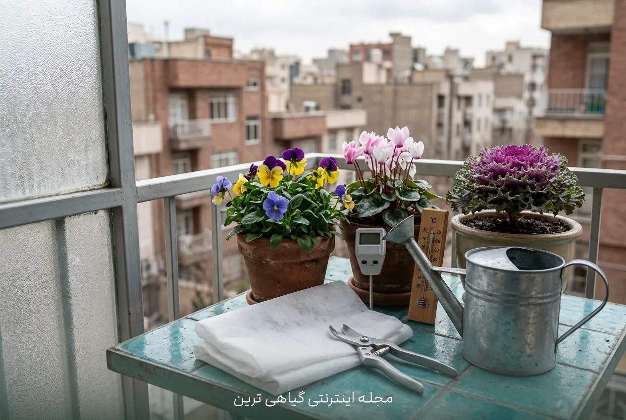 شناخت درست گل‌های زمستانی و نیازهای آن‌ها