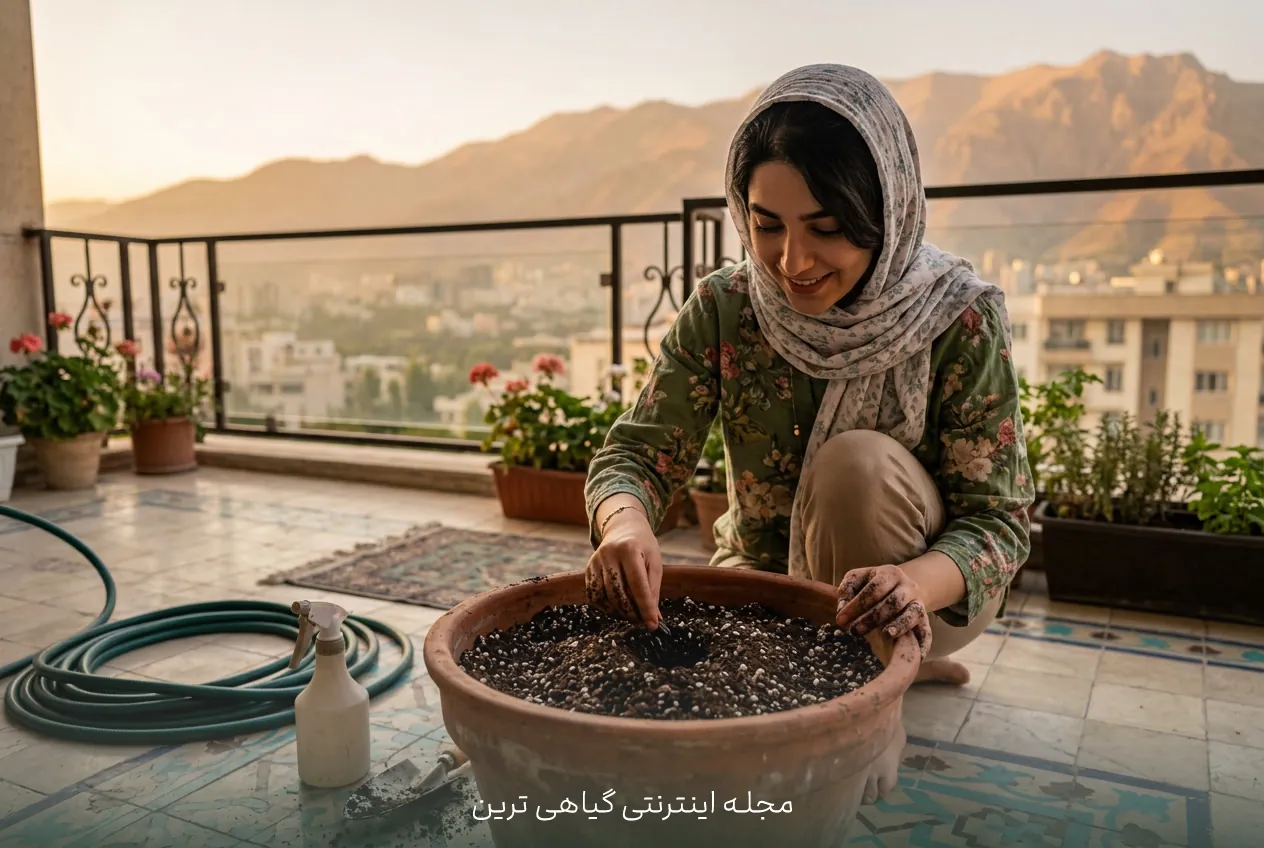 مراحل کاشت بذر آفتابگردان در باغچه به‌صورت گام‌به‌گام