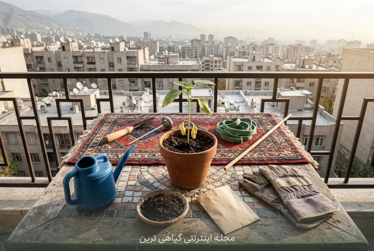 راهنمای تصویری کاشت آفتابگردان در باغچه
