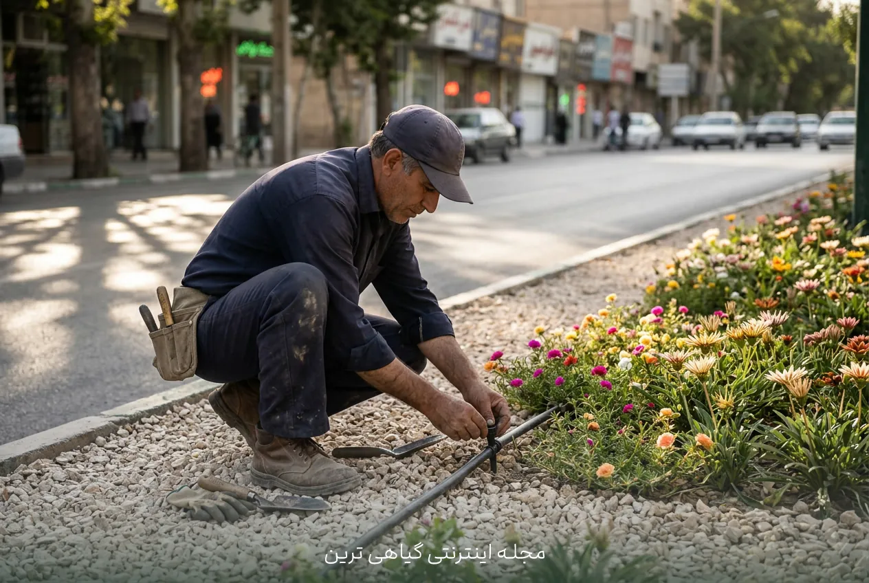 برنامه نگهداری هفتگی گلهای تابستانی